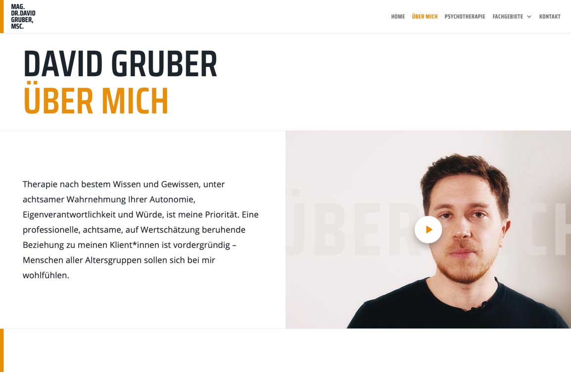 David Gruber - Über mich