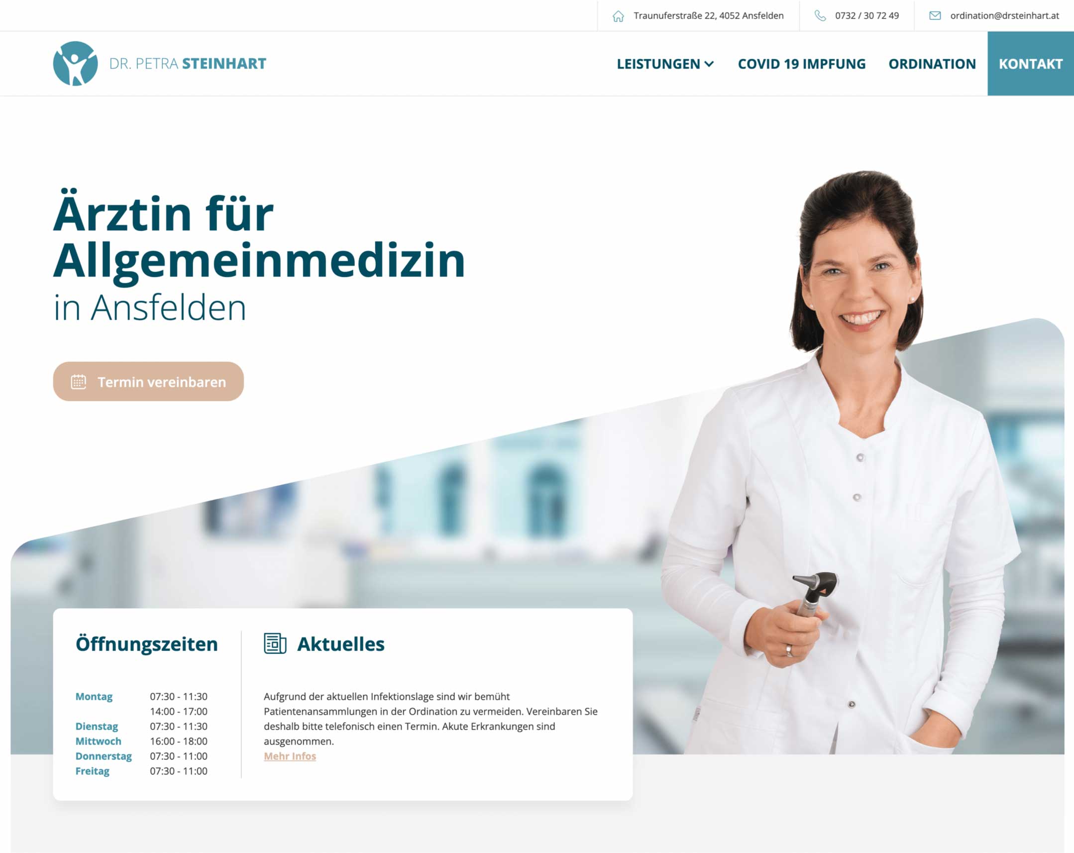 Homepage Dr. Petra Steinhart
